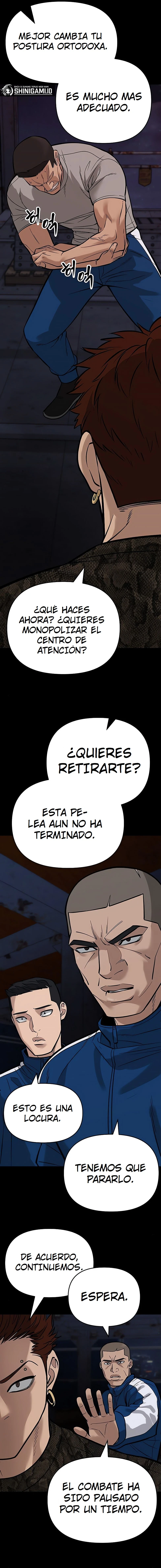 El matón a cargo capítulo 62, página 18