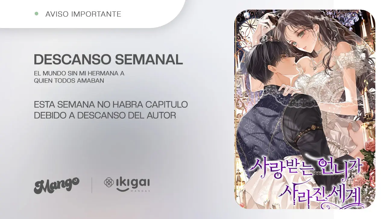 El Mundo Sin Mi Hermana A Quien Todos Amaban capítulo 114.1, página 1