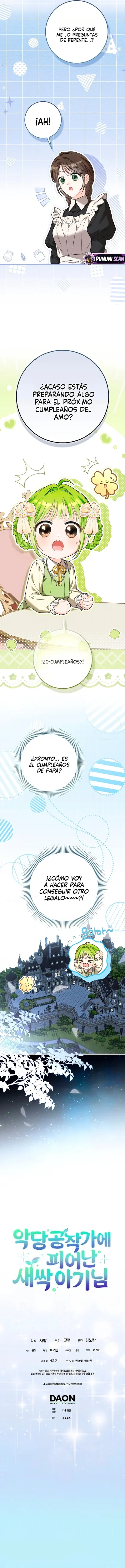El pequeño retoño que floreció en la familia del duque villano capítulo 13, página 18