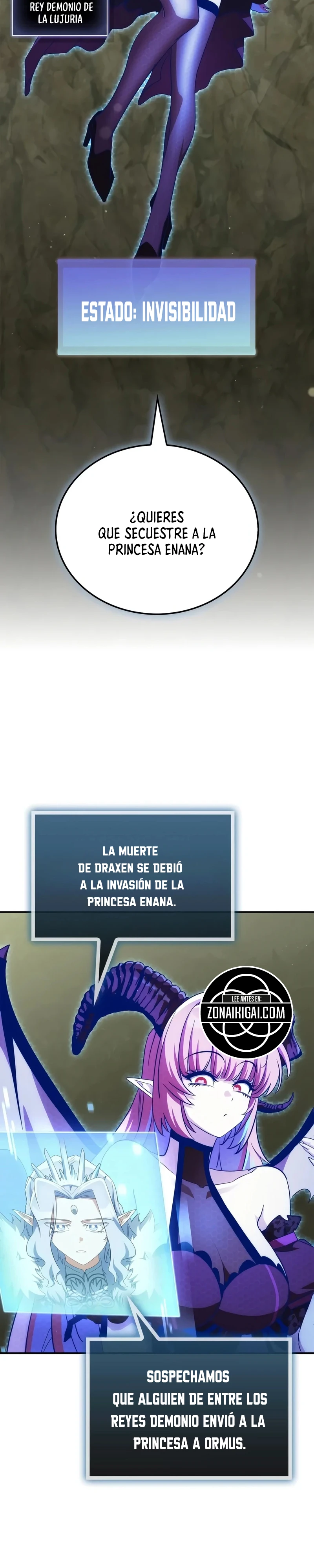 El Rey Demonio Invadido por Héroes capítulo 33, página 25