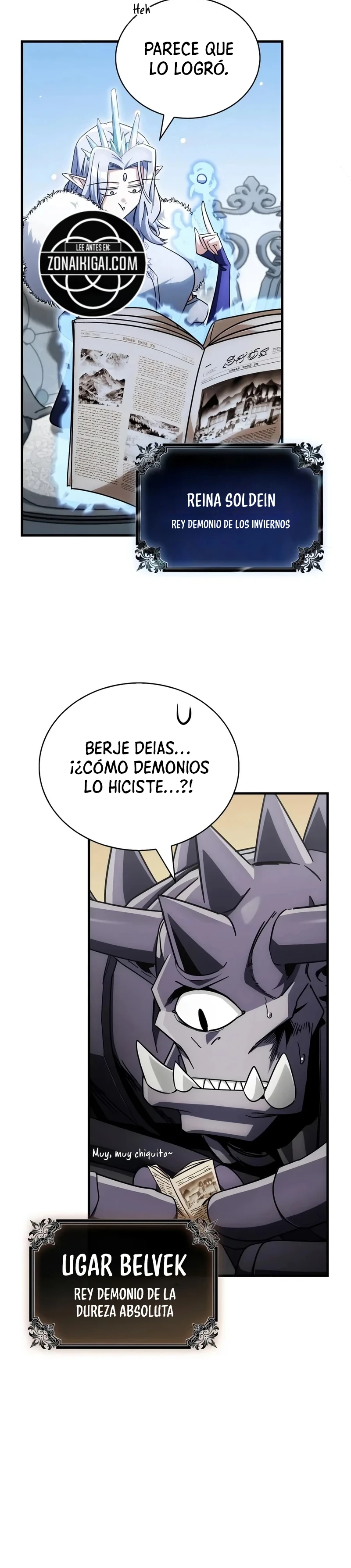 El Rey Demonio Invadido por Héroes capítulo 53, página 9