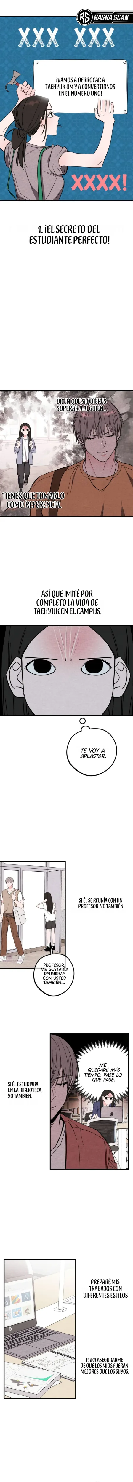 El secreto del senpai perfecto capítulo 1, página 7