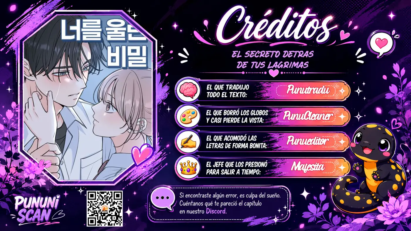 El secreto detrás de tus lágrimas capítulo 2, página 1