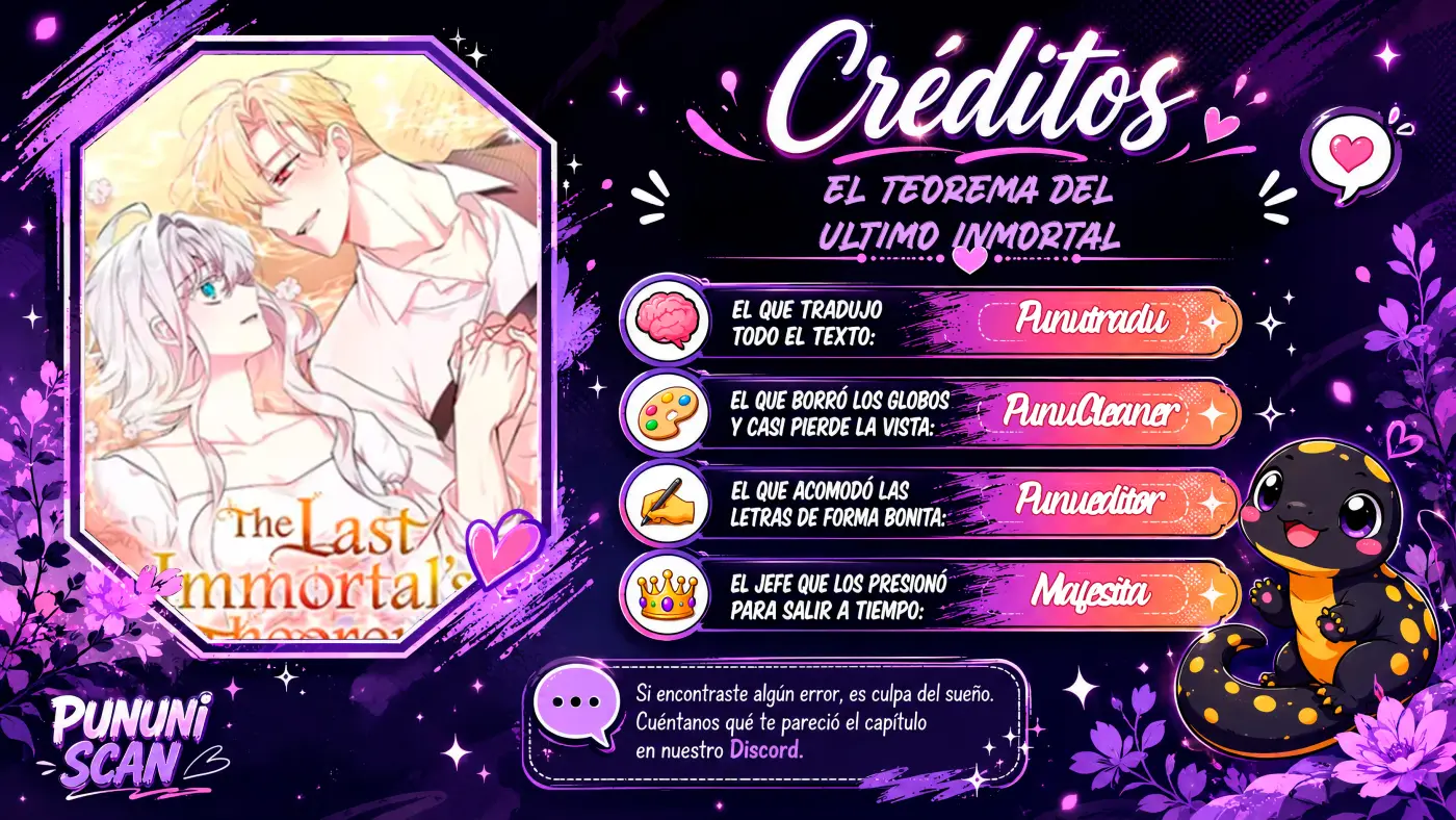 El teorema del último inmortal capítulo 55, página 1
