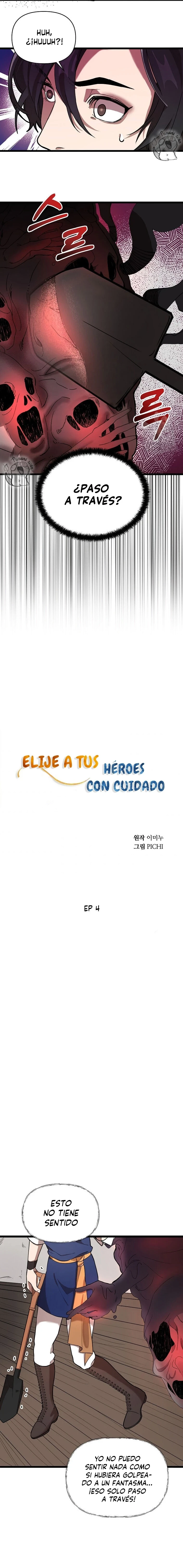 Elige a tus heroes con cuidado capítulo 4, página 9