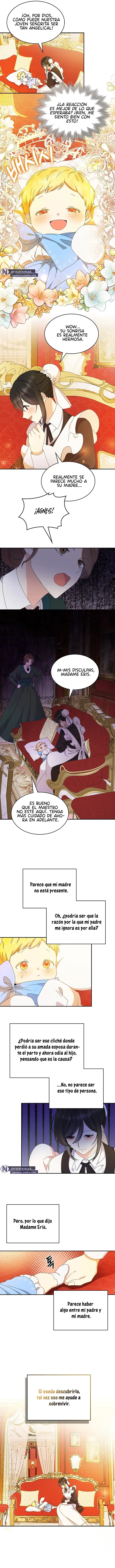 Ella es extra, pero es la única hija del duque. capítulo 2, página 9