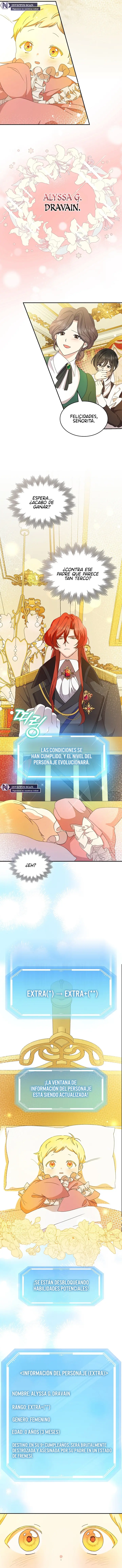 Ella es extra, pero es la única hija del duque. capítulo 3, página 9