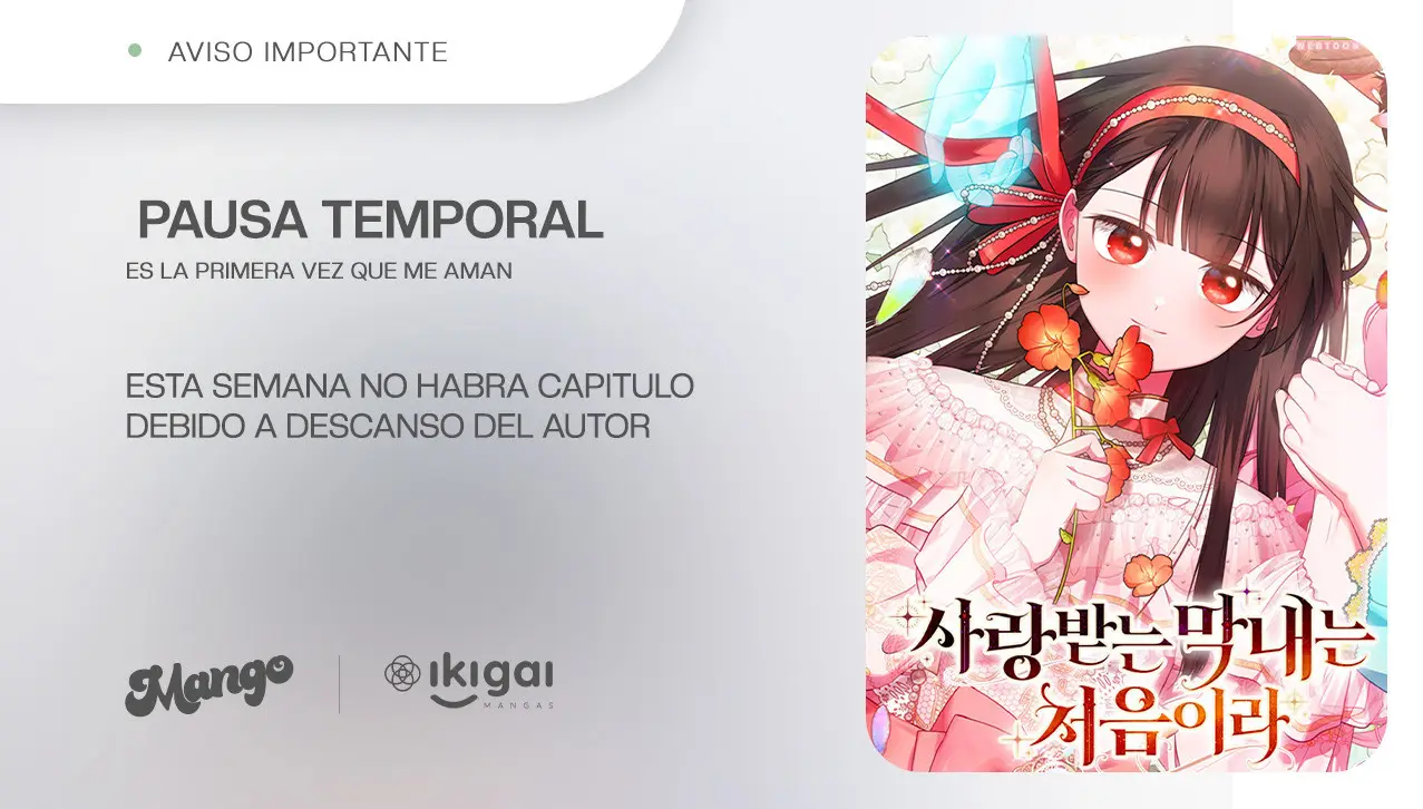 Es La Primera Vez Que Me Aman capítulo 96.1, página 1