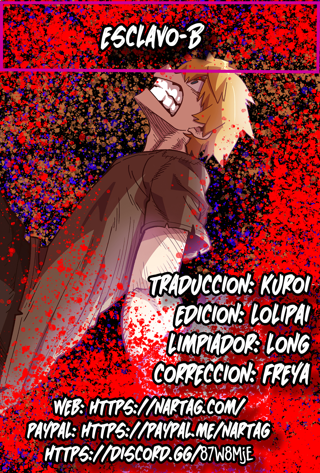Esclavo B capítulo 14, página 1