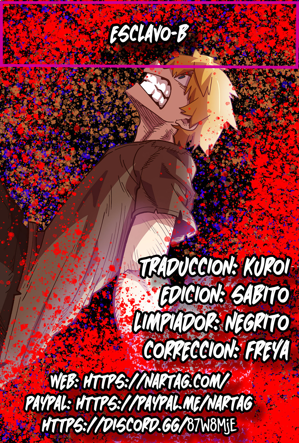 Esclavo B capítulo 17, página 1