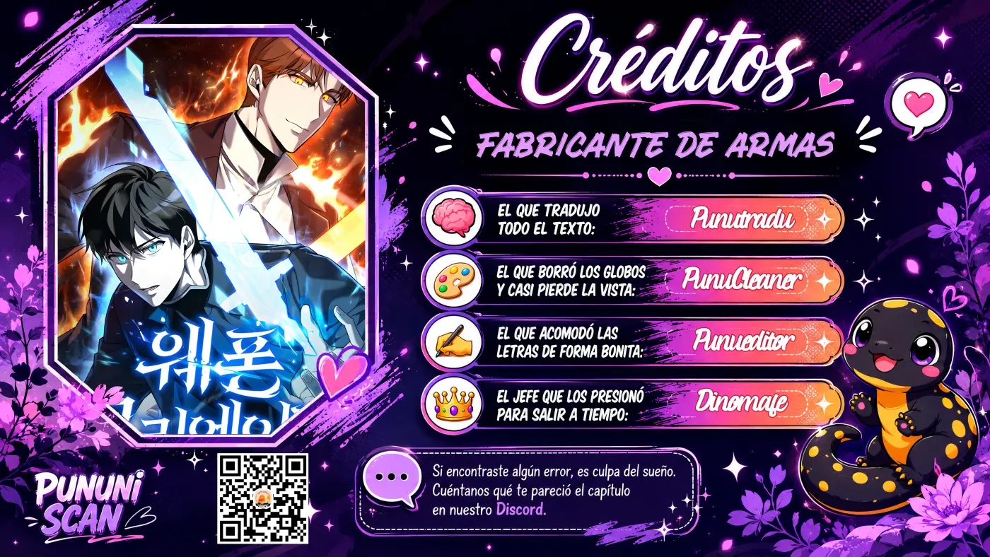Fabricante de armas capítulo 32, página 1