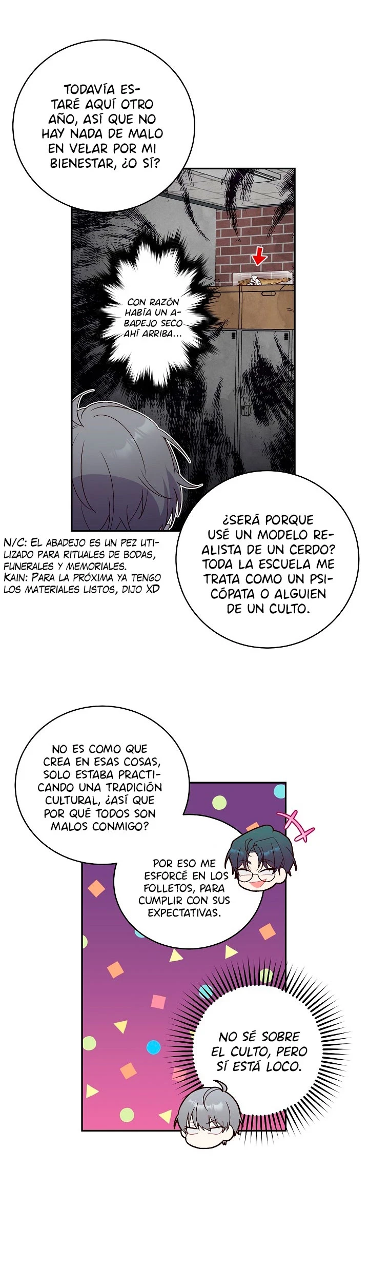 Feliz Marmoleo capítulo 11, página 32