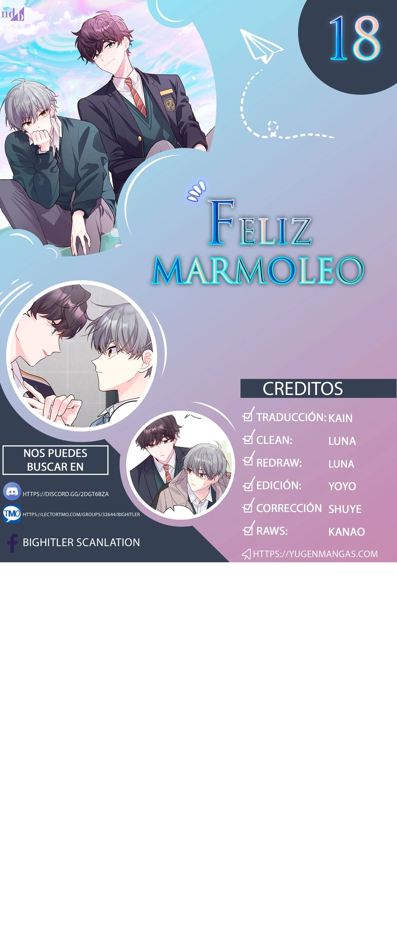Feliz Marmoleo capítulo 18, página 1