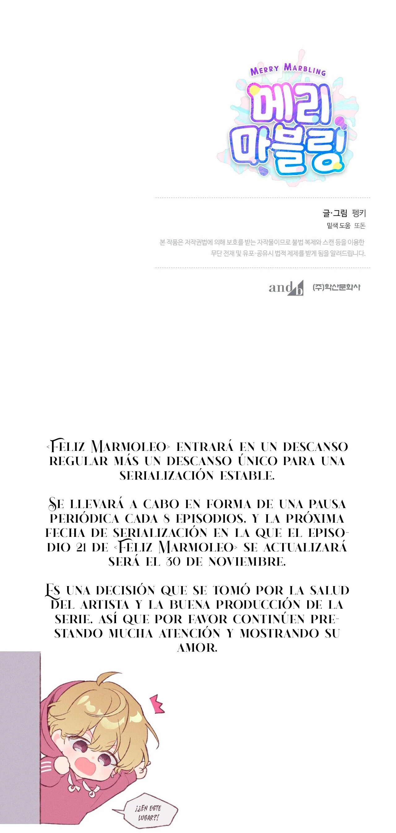 Feliz Marmoleo capítulo 20, página 32