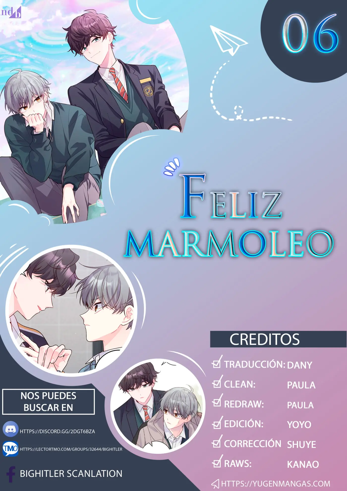 Feliz Marmoleo capítulo 6, página 1