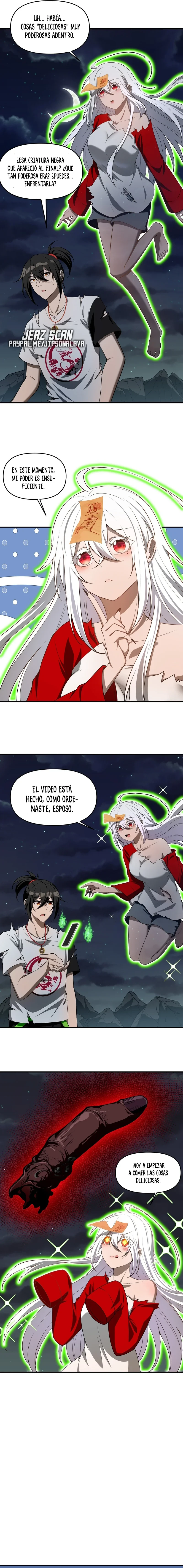 Haciendo travesuras en una transmisión en vivo, ¡le propuse matrimonio a un fantasma femenino y ella realmente aceptó?! capítulo 10, página 7