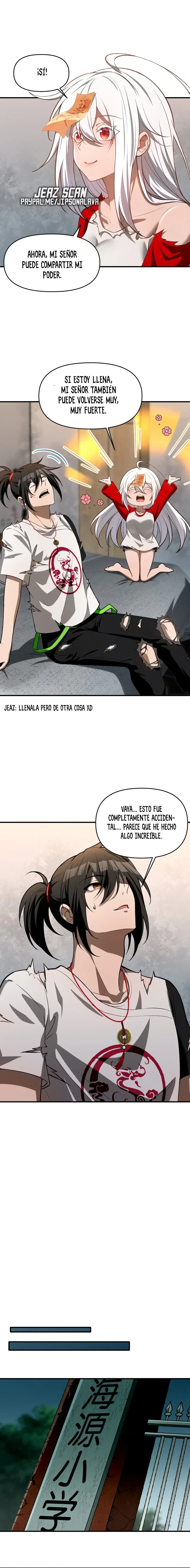 Haciendo travesuras en una transmisión en vivo, ¡le propuse matrimonio a un fantasma femenino y ella realmente aceptó?! capítulo 10, página 15