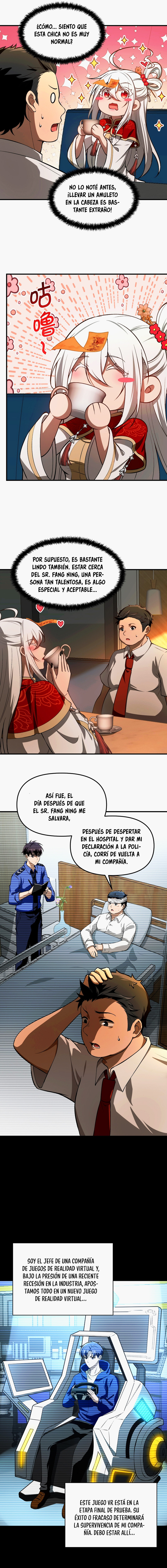 Haciendo travesuras en una transmisión en vivo, ¡le propuse matrimonio a un fantasma femenino y ella realmente aceptó?! capítulo 25, página 6