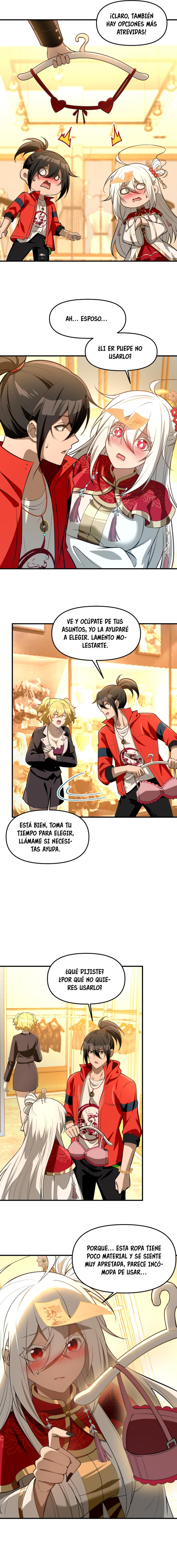 Haciendo travesuras en una transmisión en vivo, ¡le propuse matrimonio a un fantasma femenino y ella realmente aceptó?! capítulo 28, página 5
