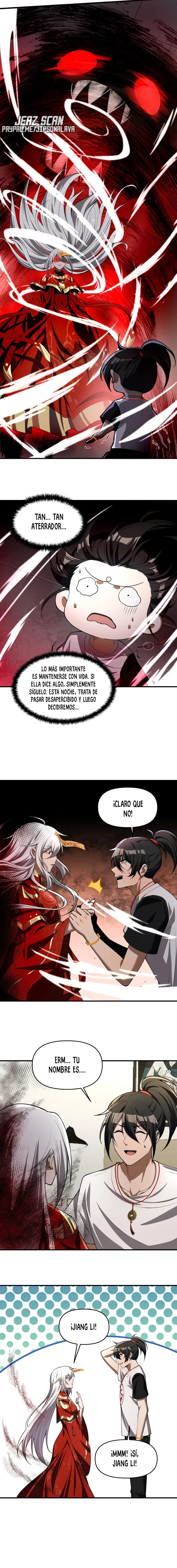 Haciendo travesuras en una transmisión en vivo, ¡le propuse matrimonio a un fantasma femenino y ella realmente aceptó?! capítulo 4, página 8