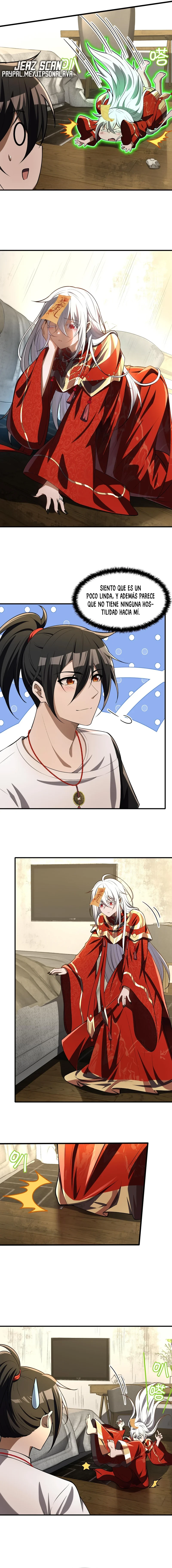 Haciendo travesuras en una transmisión en vivo, ¡le propuse matrimonio a un fantasma femenino y ella realmente aceptó?! capítulo 4, página 11