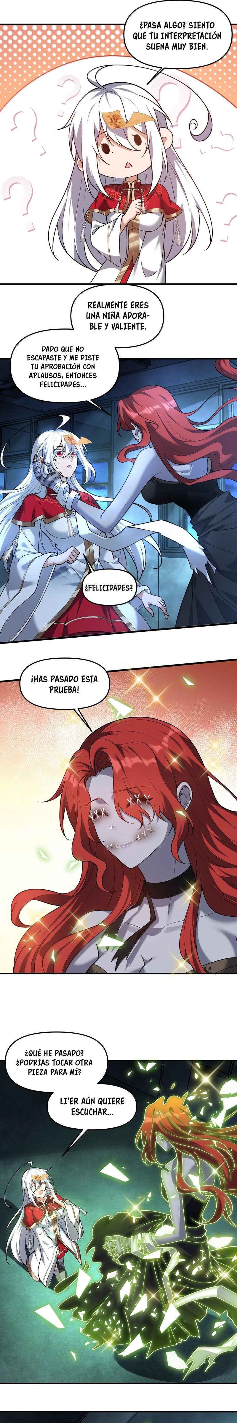 Haciendo travesuras en una transmisión en vivo, ¡le propuse matrimonio a un fantasma femenino y ella realmente aceptó?! capítulo 45, página 4