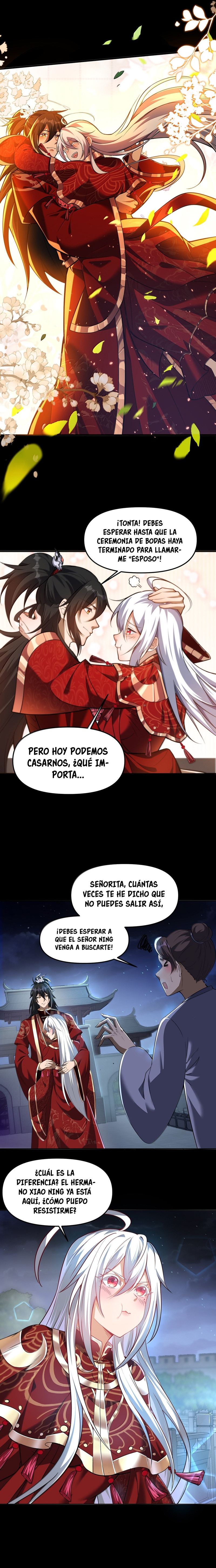Haciendo travesuras en una transmisión en vivo, ¡le propuse matrimonio a un fantasma femenino y ella realmente aceptó?! capítulo 49, página 14