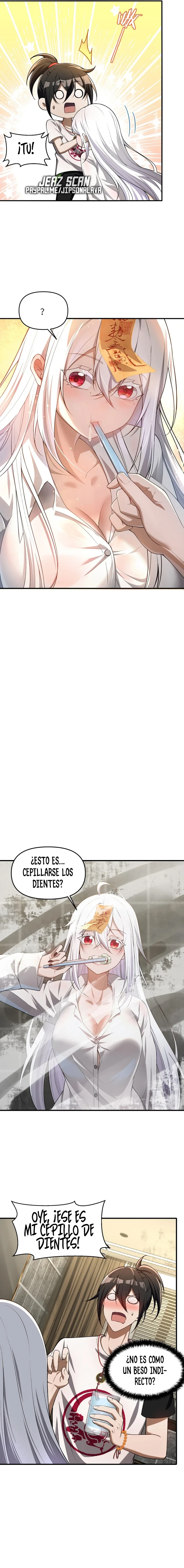Haciendo travesuras en una transmisión en vivo, ¡le propuse matrimonio a un fantasma femenino y ella realmente aceptó?! capítulo 5, página 8