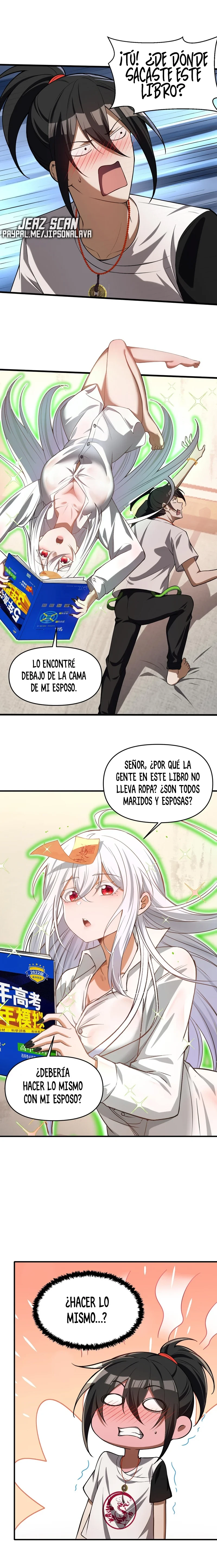 Haciendo travesuras en una transmisión en vivo, ¡le propuse matrimonio a un fantasma femenino y ella realmente aceptó?! capítulo 5, página 16