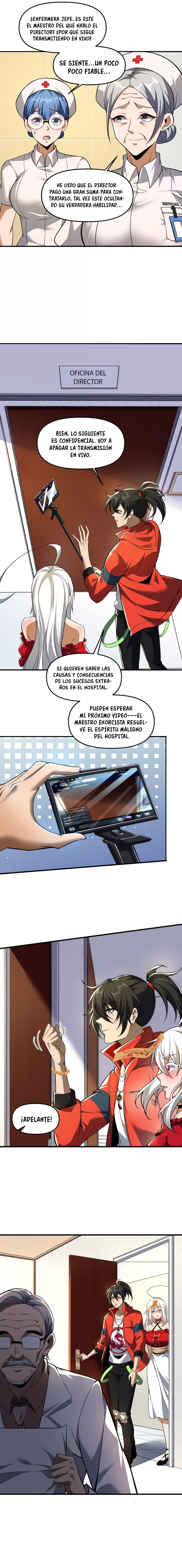 Haciendo travesuras en una transmisión en vivo, ¡le propuse matrimonio a un fantasma femenino y ella realmente aceptó?! capítulo 57, página 7