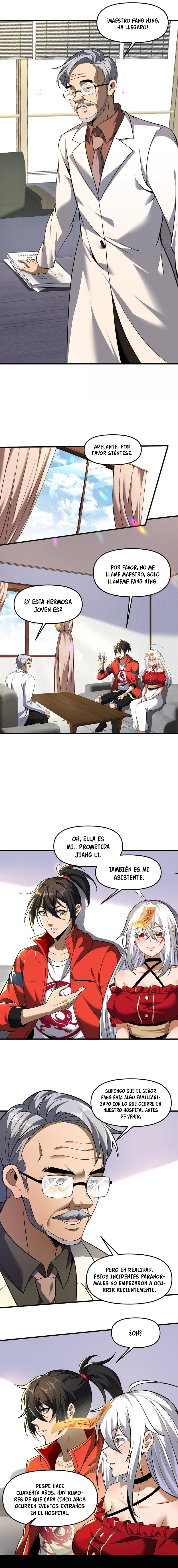 Haciendo travesuras en una transmisión en vivo, ¡le propuse matrimonio a un fantasma femenino y ella realmente aceptó?! capítulo 57, página 8