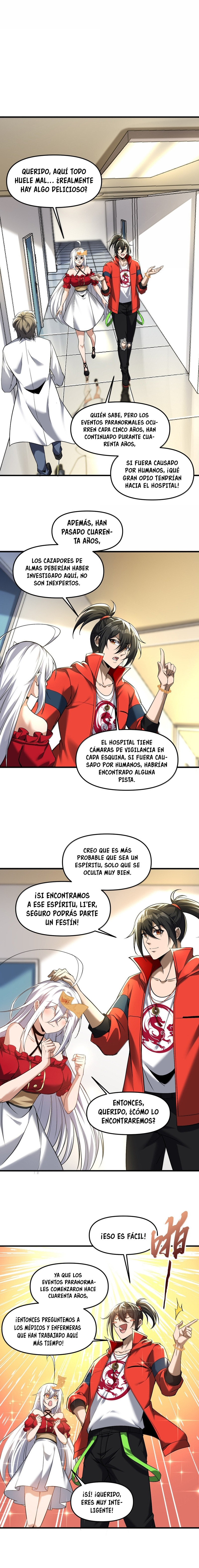 Haciendo travesuras en una transmisión en vivo, ¡le propuse matrimonio a un fantasma femenino y ella realmente aceptó?! capítulo 57, página 12