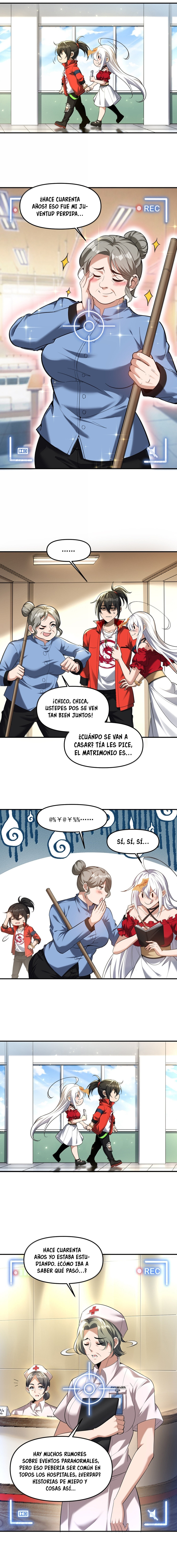 Haciendo travesuras en una transmisión en vivo, ¡le propuse matrimonio a un fantasma femenino y ella realmente aceptó?! capítulo 57, página 14