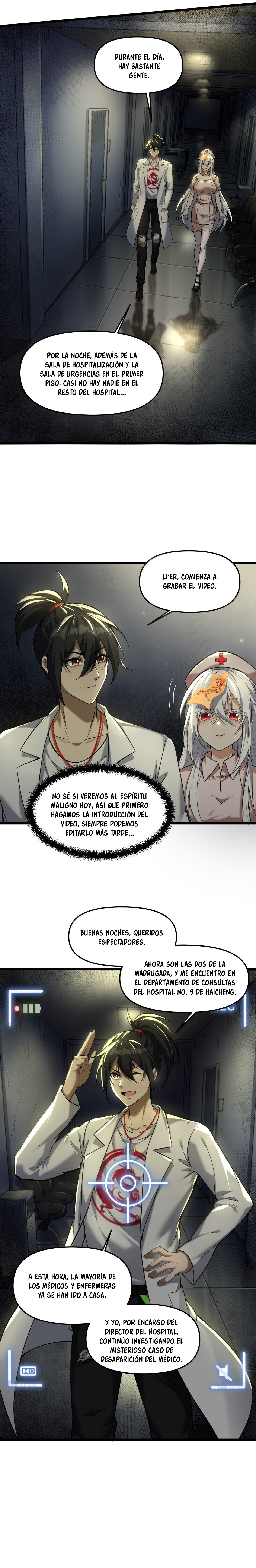 Haciendo travesuras en una transmisión en vivo, ¡le propuse matrimonio a un fantasma femenino y ella realmente aceptó?! capítulo 58, página 23