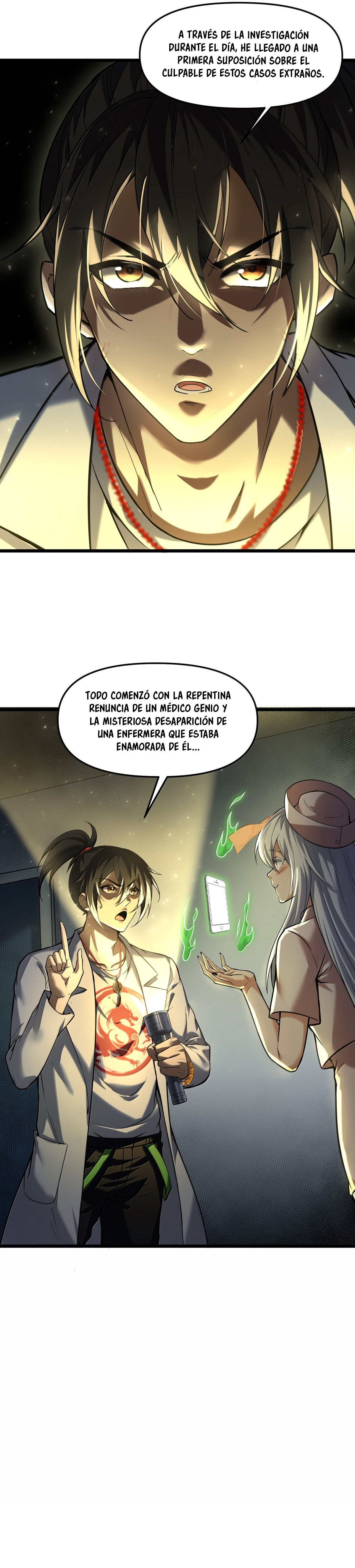 Haciendo travesuras en una transmisión en vivo, ¡le propuse matrimonio a un fantasma femenino y ella realmente aceptó?! capítulo 58, página 24