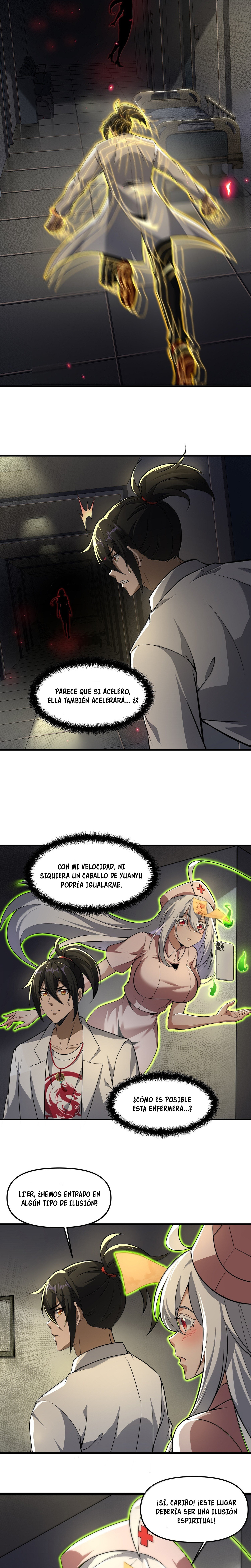 Haciendo travesuras en una transmisión en vivo, ¡le propuse matrimonio a un fantasma femenino y ella realmente aceptó?! capítulo 59, página 7
