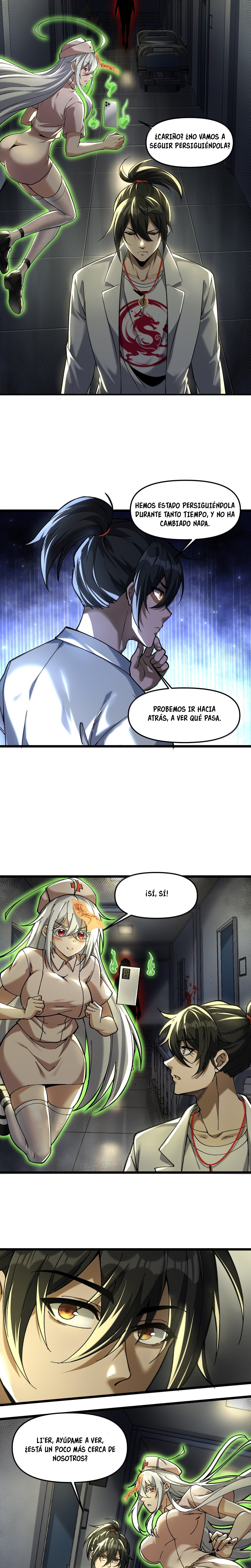 Haciendo travesuras en una transmisión en vivo, ¡le propuse matrimonio a un fantasma femenino y ella realmente aceptó?! capítulo 59, página 11