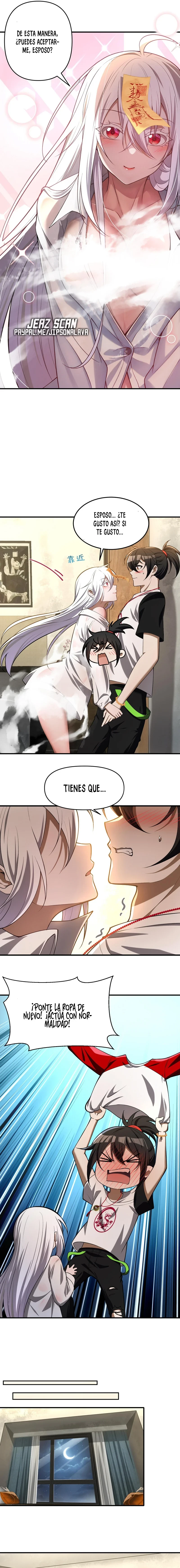 Haciendo travesuras en una transmisión en vivo, ¡le propuse matrimonio a un fantasma femenino y ella realmente aceptó?! capítulo 6, página 7