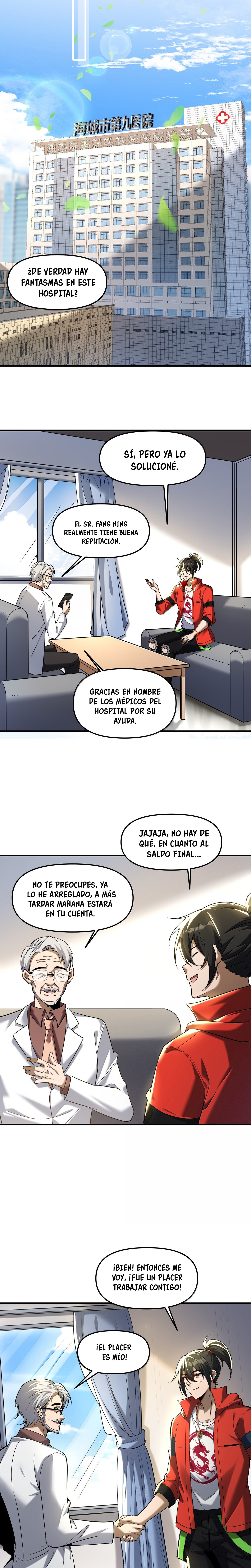 Haciendo travesuras en una transmisión en vivo, ¡le propuse matrimonio a un fantasma femenino y ella realmente aceptó?! capítulo 61, página 18