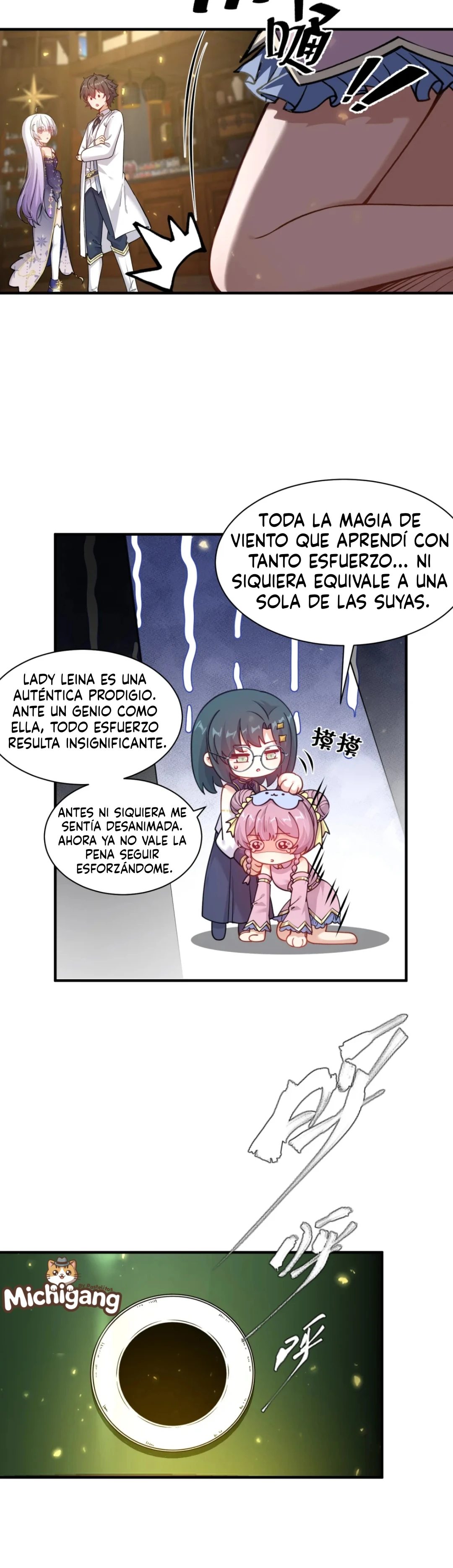 Iba a hacer ciencia, pero ahora mis fans son todas brujas capítulo 7, página 7