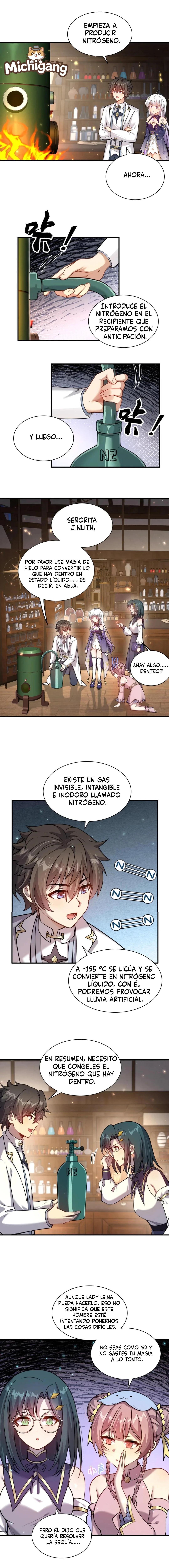 Iba a hacer ciencia, pero ahora mis fans son todas brujas capítulo 7, página 8