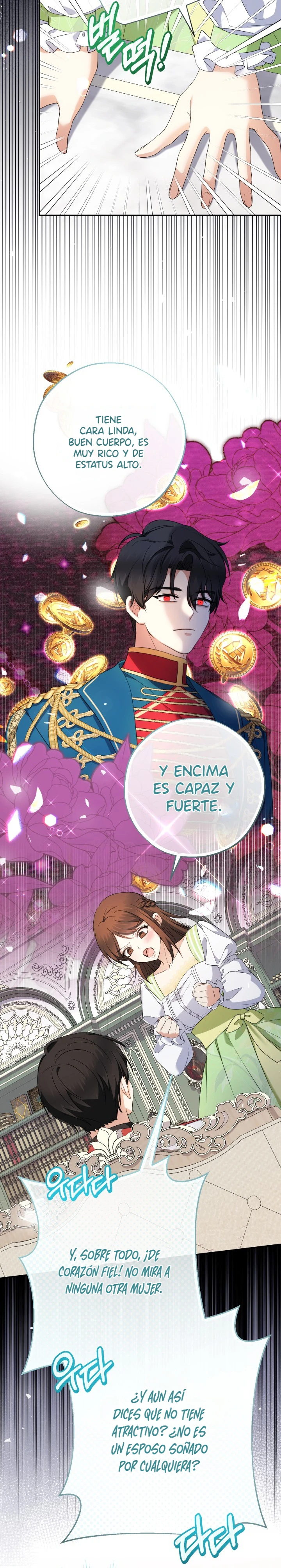 La Bebé Lleva Una Fantasía Romántica Con Dinero capítulo 120, página 9