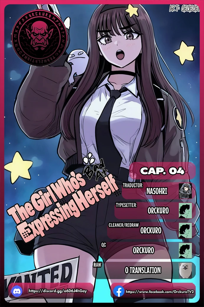 La Chica Que Es Mala Expresandose capítulo 4, página 1