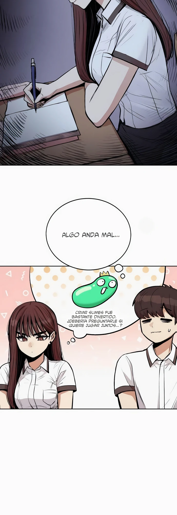 La Chica Que Es Mala Expresandose capítulo 4, página 7