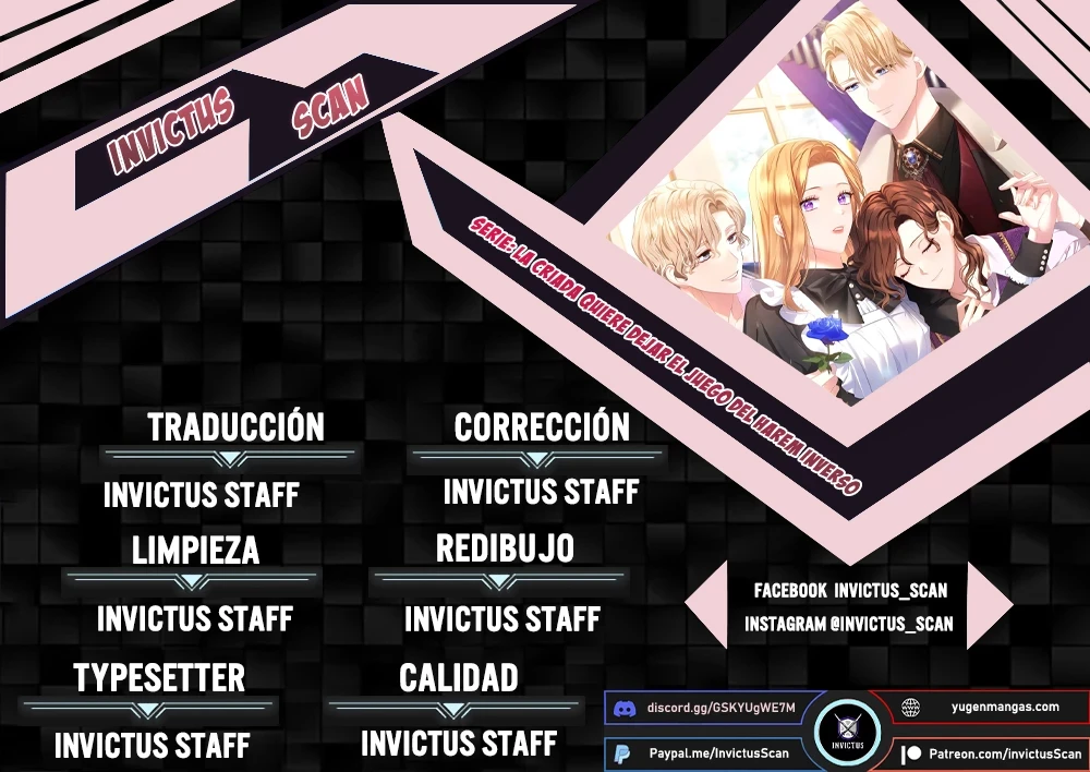 La criada quiere dejar el juego del harem inverso capítulo 4, página 1