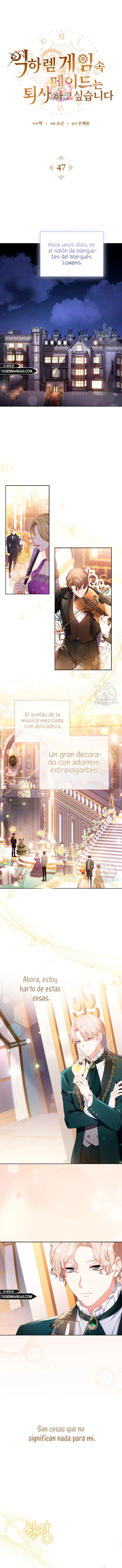 La criada quiere dejar el juego del harem inverso capítulo 47, página 2