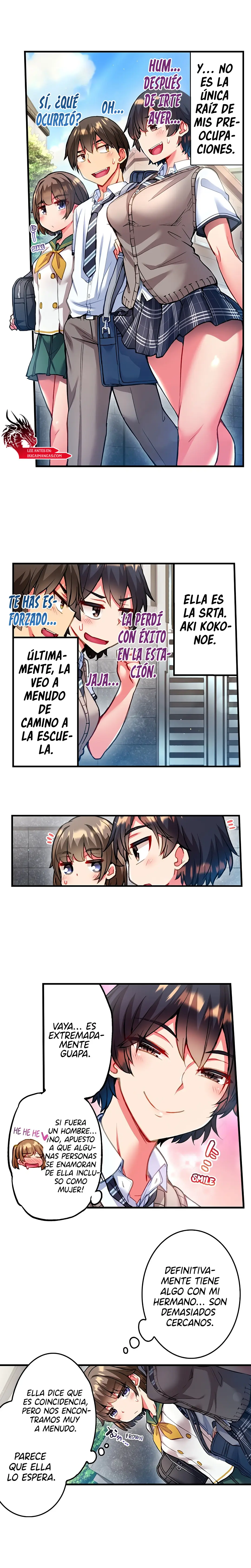 La dulce agonia de Adam capítulo 61, página 8
