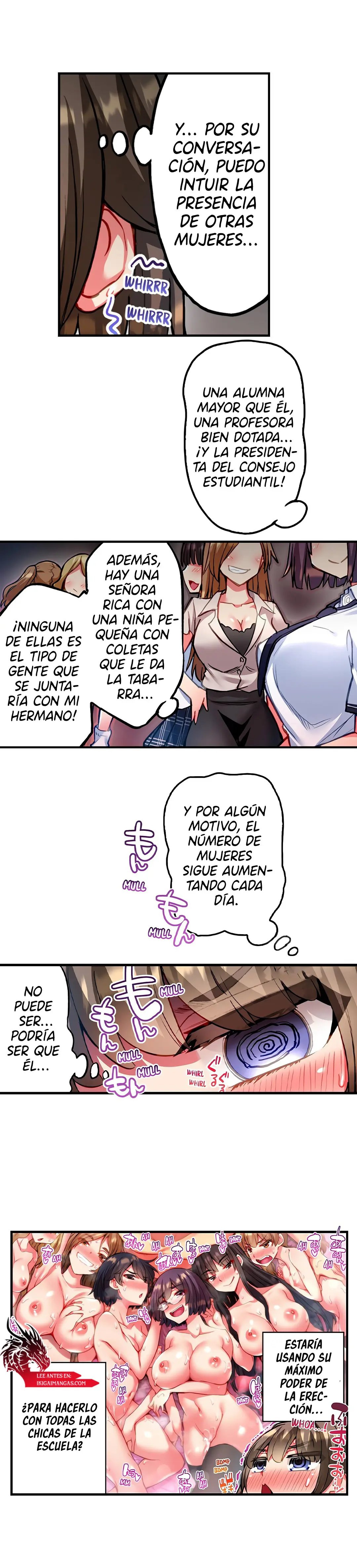 La dulce agonia de Adam capítulo 61, página 9