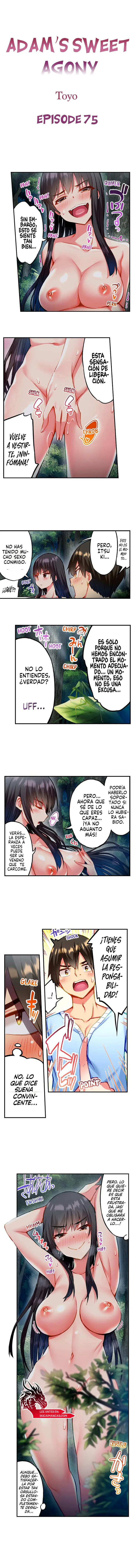 La dulce agonia de Adam capítulo 75, página 2