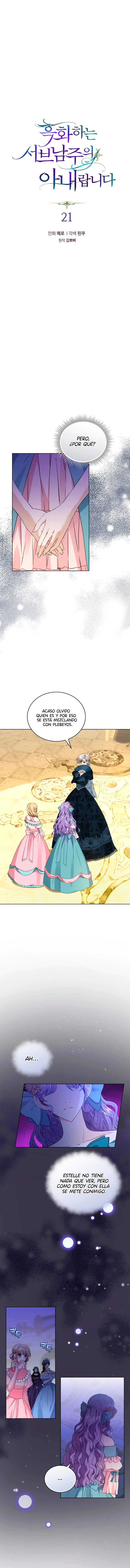 La Esposa Del Segundo Protagonista Masculino Ennegrecido Manhwa capítulo 21, página 3